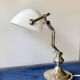 Banker lamp pharmacy avocado
