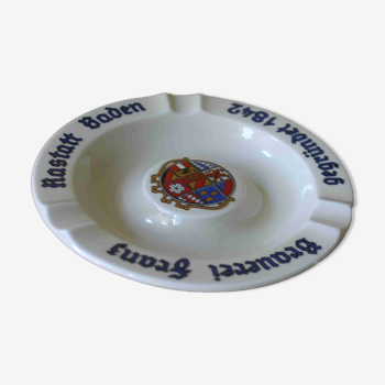 Advertising ashtray Brauerei Franz