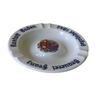 Advertising ashtray Brauerei Franz