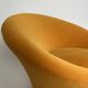 Mushroom armchair by Pierre Paulin and its ottoman, published by Artifort