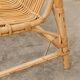 Vintage bamboo and rattan bench from the 1970s.