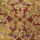 Former large florentine tray ornate wooden