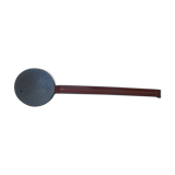 Vintage brown enamelled ladle
