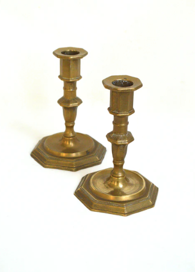 Paire de chandeliers anciens