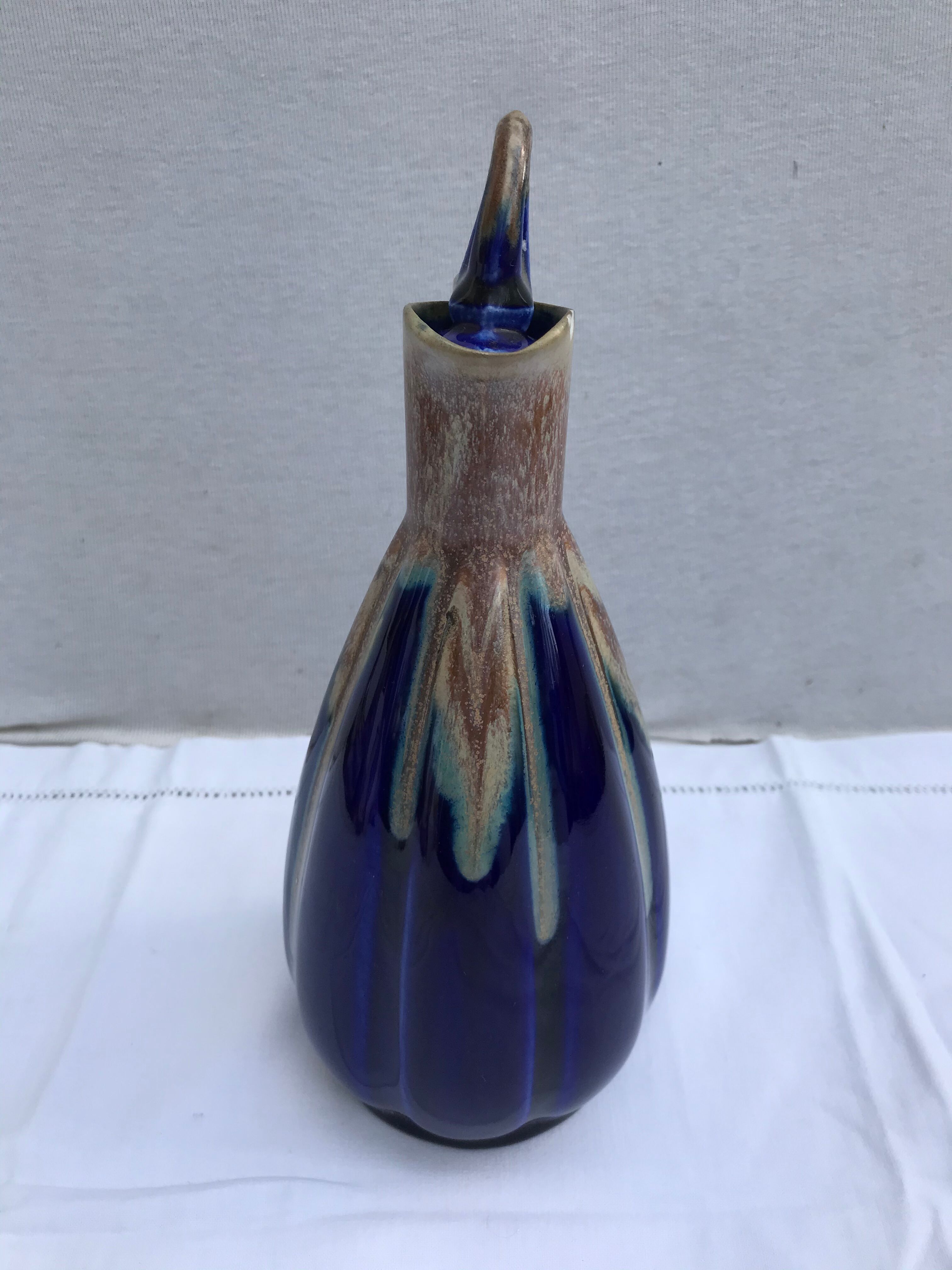 Old pitcher art deco ceramic