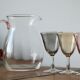10 foot glasses and a glass pitcher