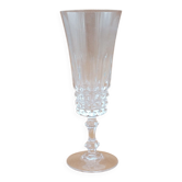 Crystal flute from Arques model "Tuilerie"