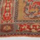 6X10 Vintage Red & Beige Made in Anatolian Turkish Vintage Rug, 184x296 Cm