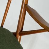 Danish teak rocking chair by Frank Reenskaug for Bramin 60s midcentury
