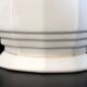 Art Deco ensemble of Czech coffee pot and sugar bowl.