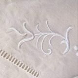 Mixed-race sheet with JPG monogram.