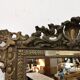 Ancient mirror 116 x 82 Napoleon III wood and gilded stucco