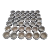 Lot de 36 pots à escargot godets