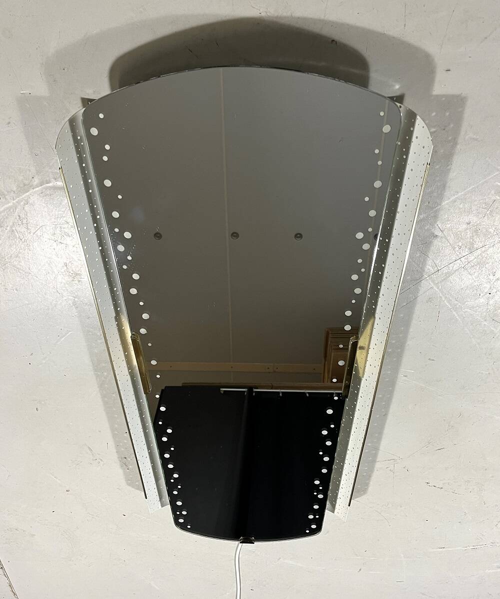 Ernest Igl illuminated mirror for Hillebrand Germany