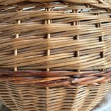 Vintage woven wicker basket