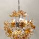 Lustre Spoutnik en verre de Murano