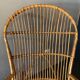 2 rattan rocking chairs