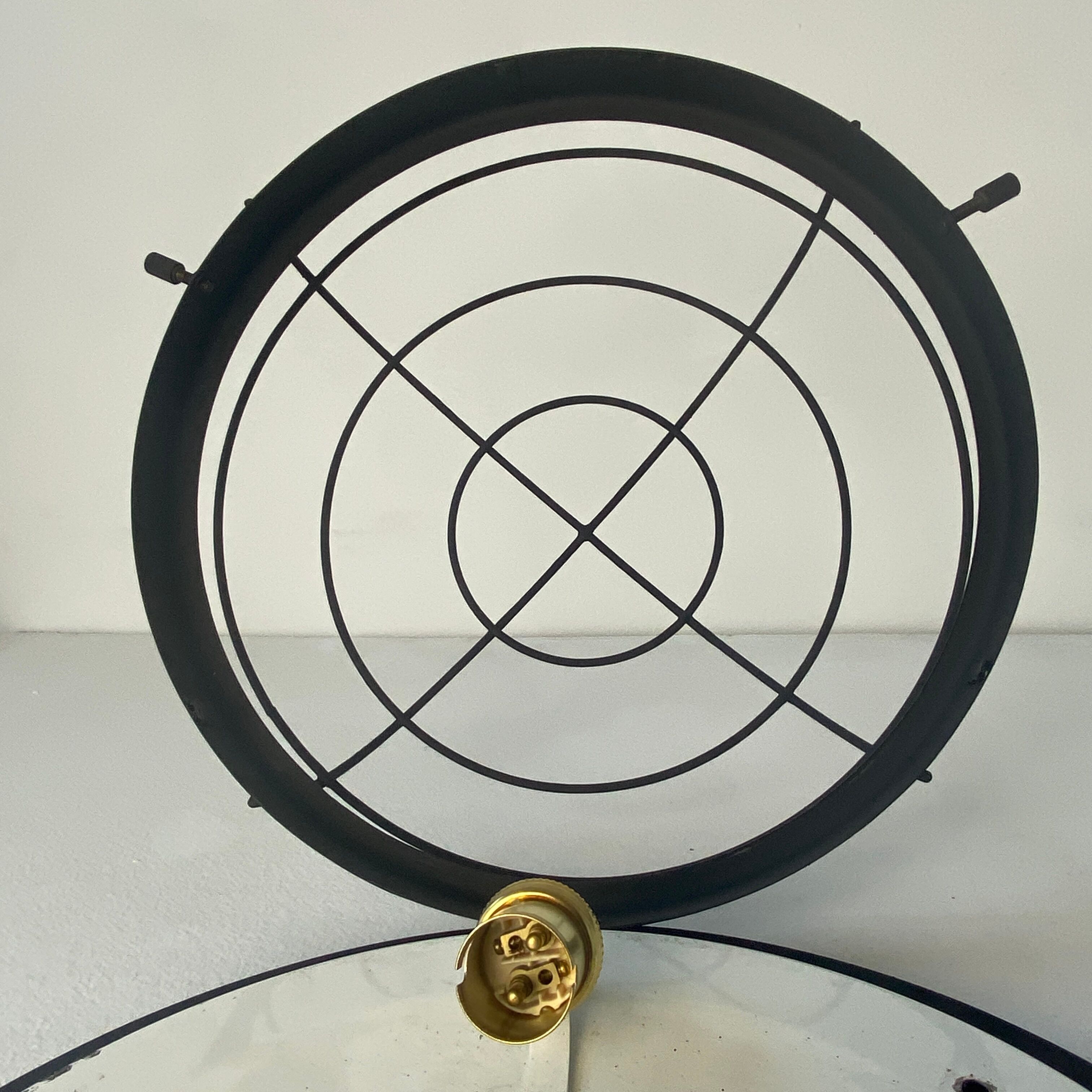 Old holophane industrial wall lamp