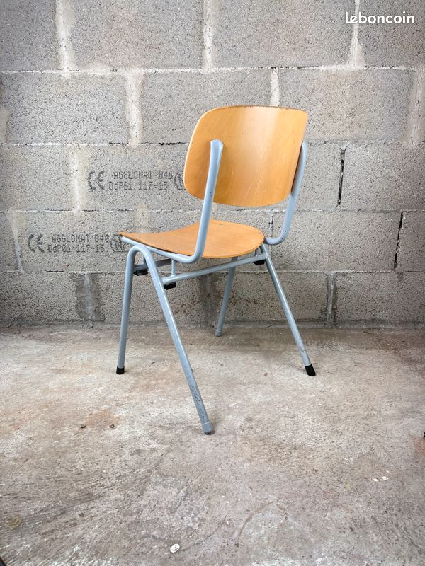 Industrial school chair