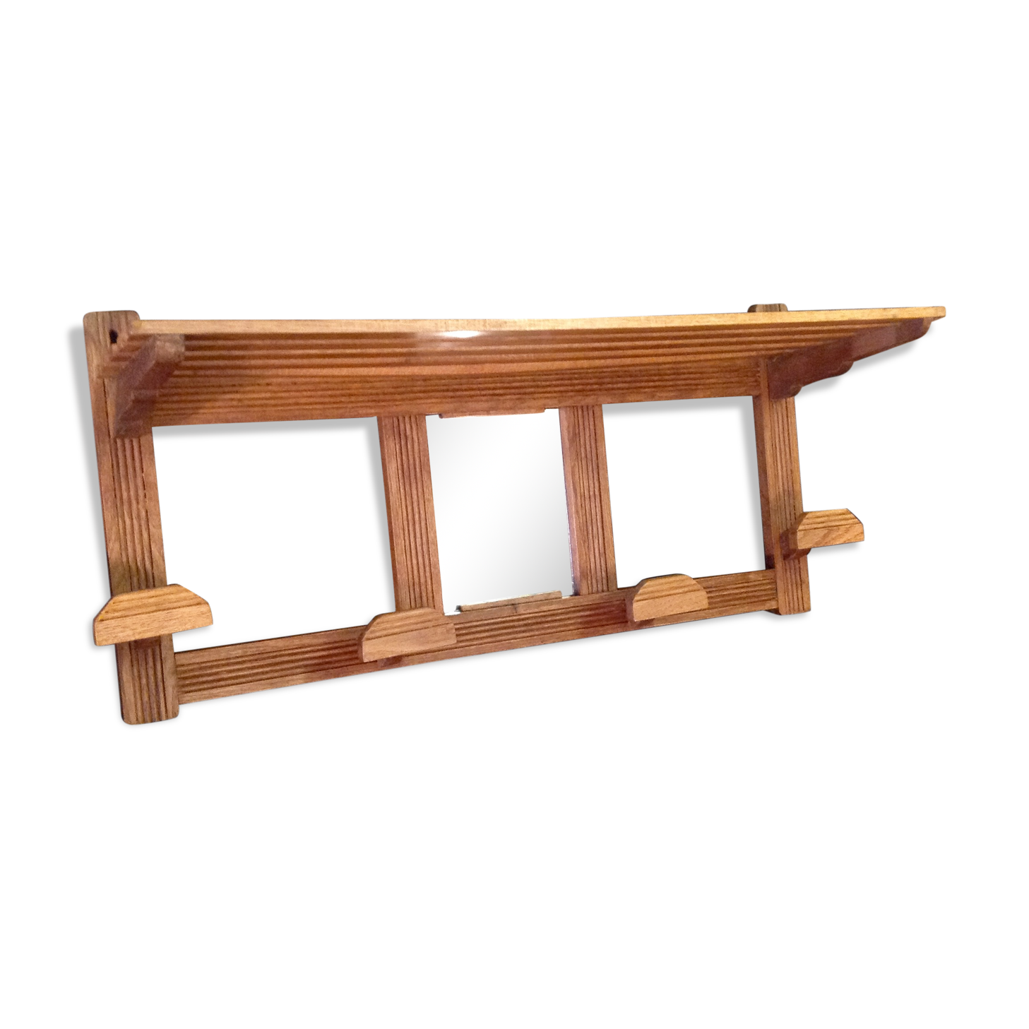 Coat rack wall art deco