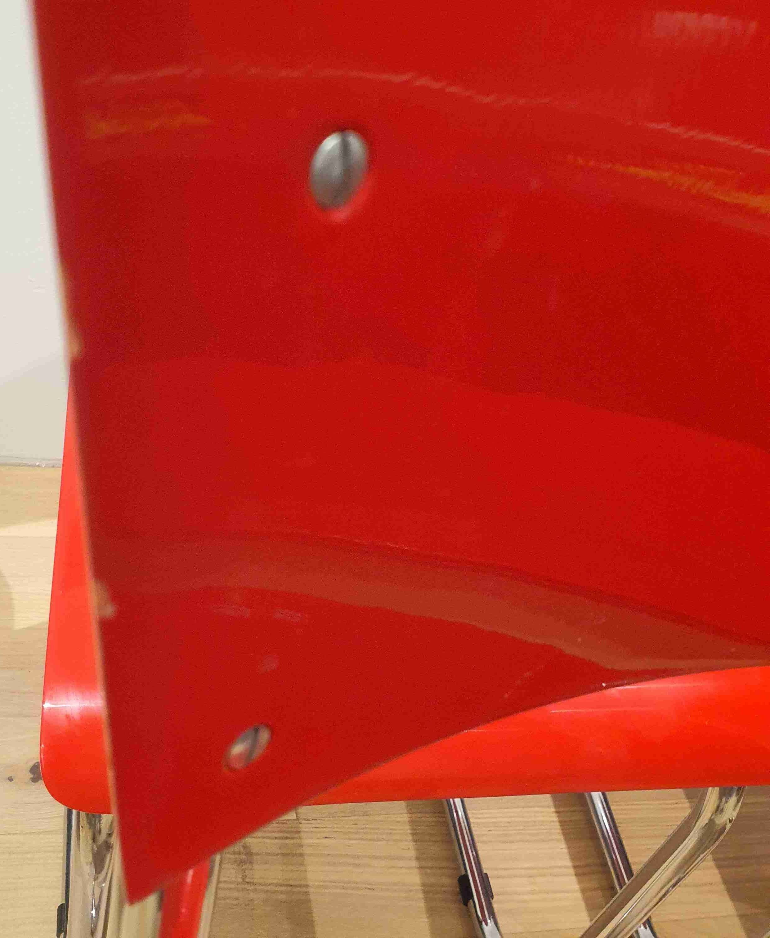 Tubular chairs, robert slezak, set