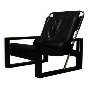 Brutalist lounge chair by Sonja Wasseur 1970s