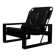 Brutalist lounge chair by Sonja Wasseur 1970s