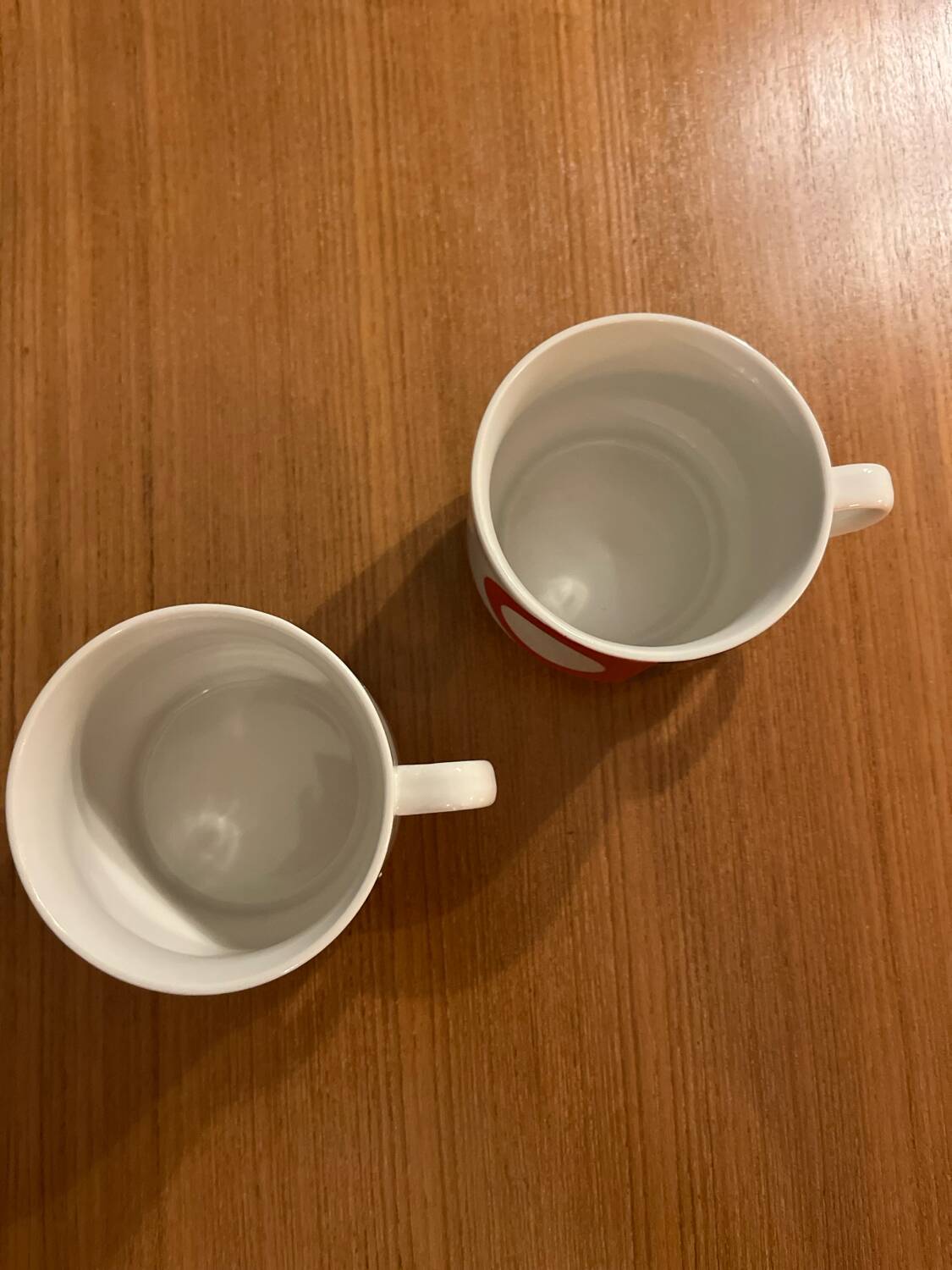 Duo of Italy porcelain cups