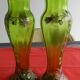 Paire de Vases Emaillés fin XIXème