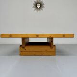 Pine coffee table "Kvadrat" design Wilhelmsson Andersson and Söner