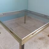 Table basse de la Maison Jansen design de Guy Lefevre années 70