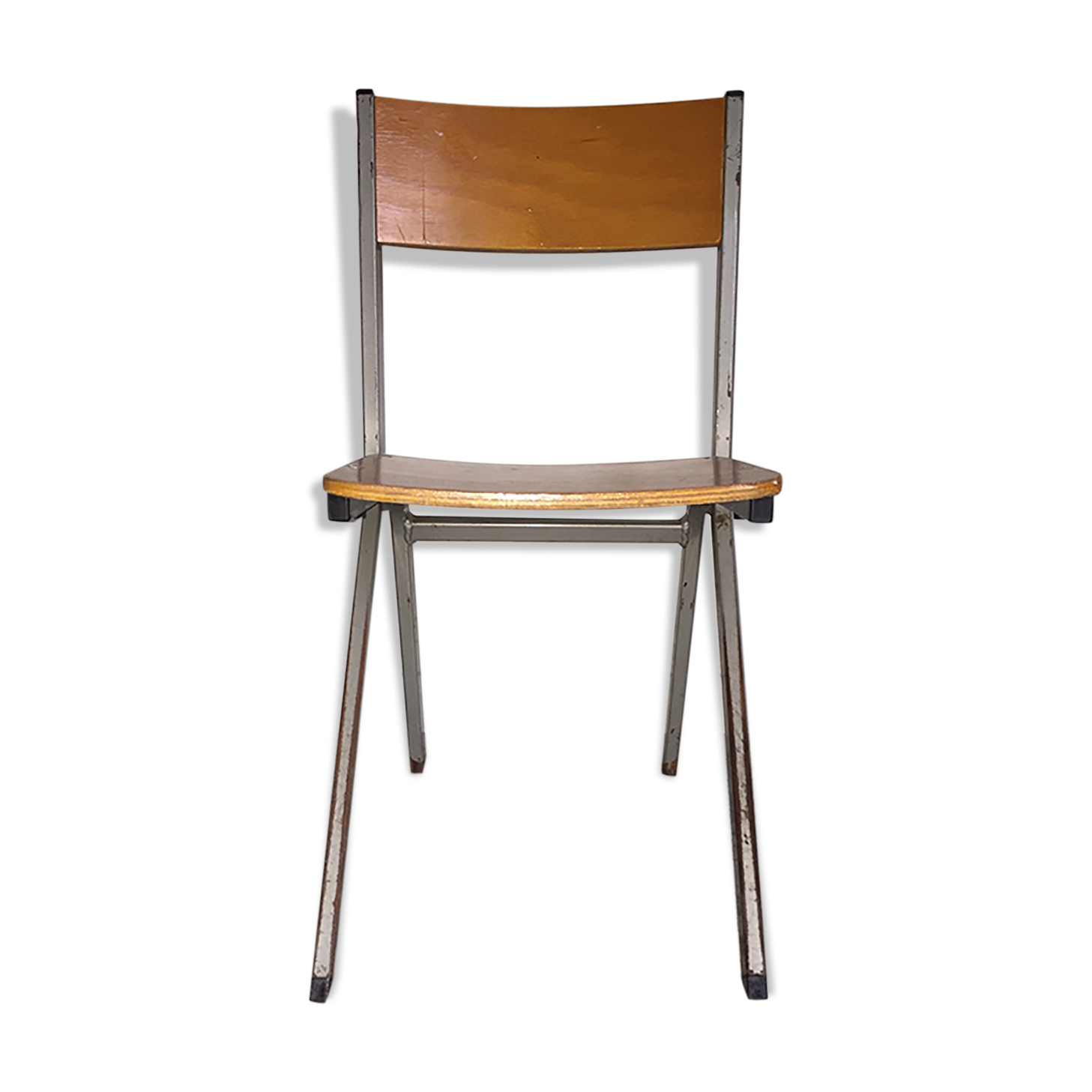 Children's chair feet compass circa 60 (in the taste of prouvé)