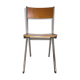 Chaise enfants pieds compas circa 60 ( dans le goût de prouvé)