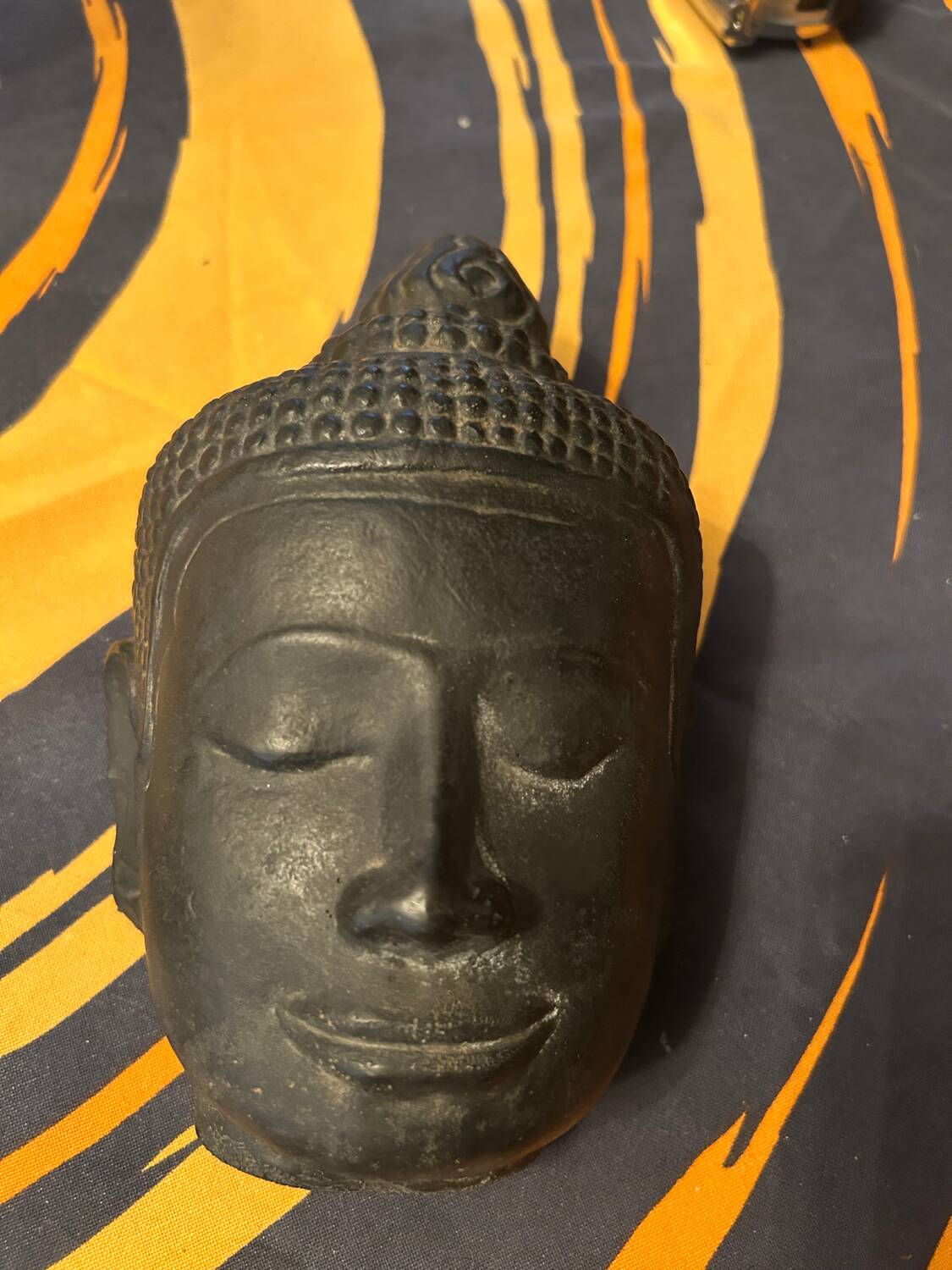 Buddha mask mould from the Louvre Museum in resin.