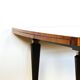 Art Deco dining table varnished in rosewood 1960