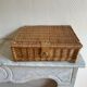 Valise osier simili cuir
