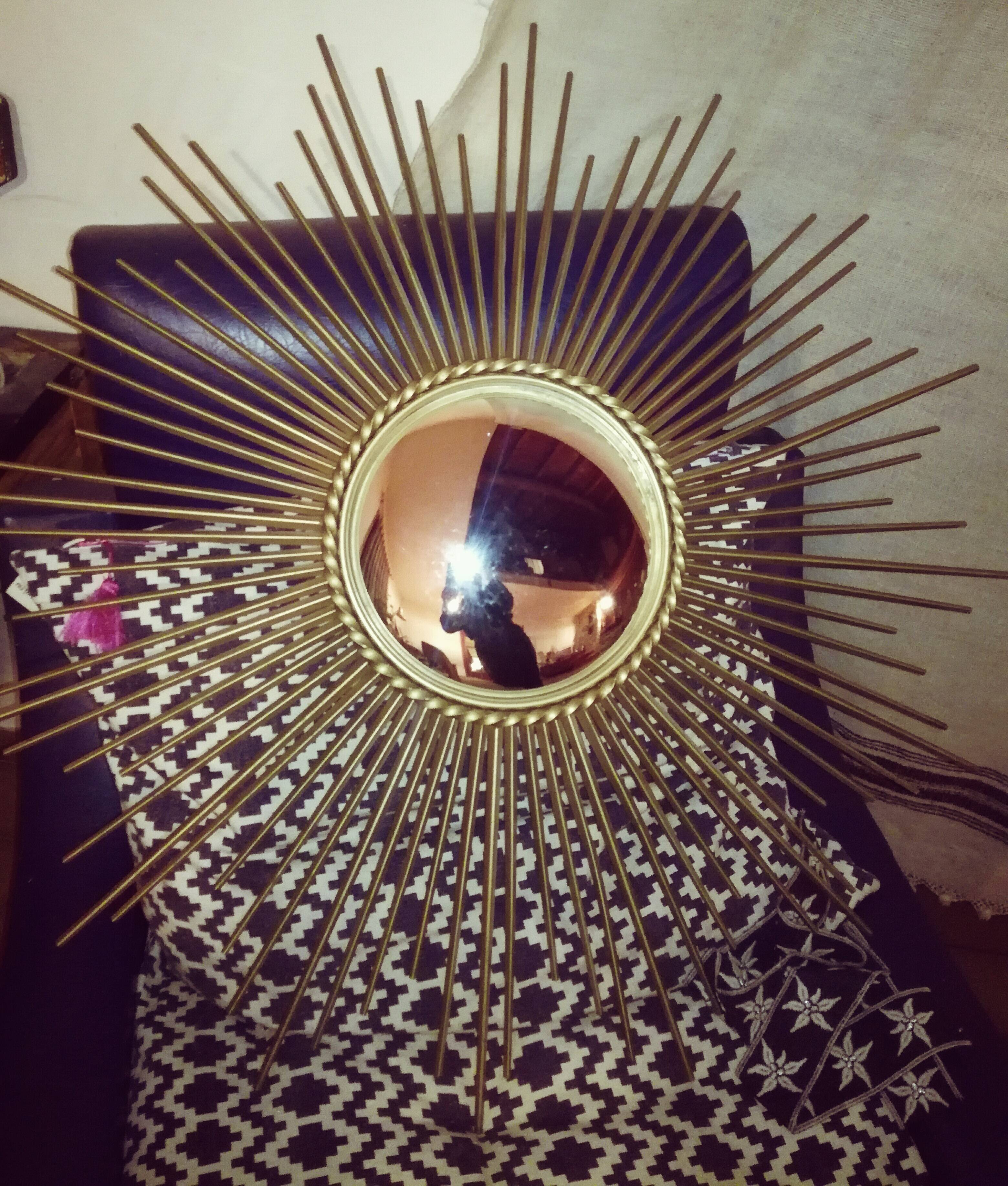 Sun witch mirror Chaty Vallauris 82cm