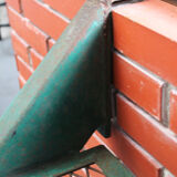 Industrial metal staircase