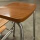 Tabouret escabeau 3 marches formica