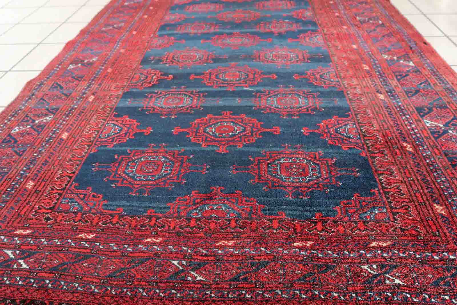 Afghan Baluch vintage rug 120x179cm
