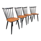 Set of 4 Scandinavian chairs