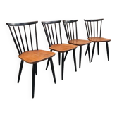 Set of 4 Scandinavian chairs