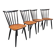 Set of 4 Scandinavian chairs