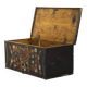 Antique painted Folk art bridal chest