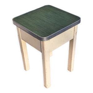 tabouret d'atelier vintage