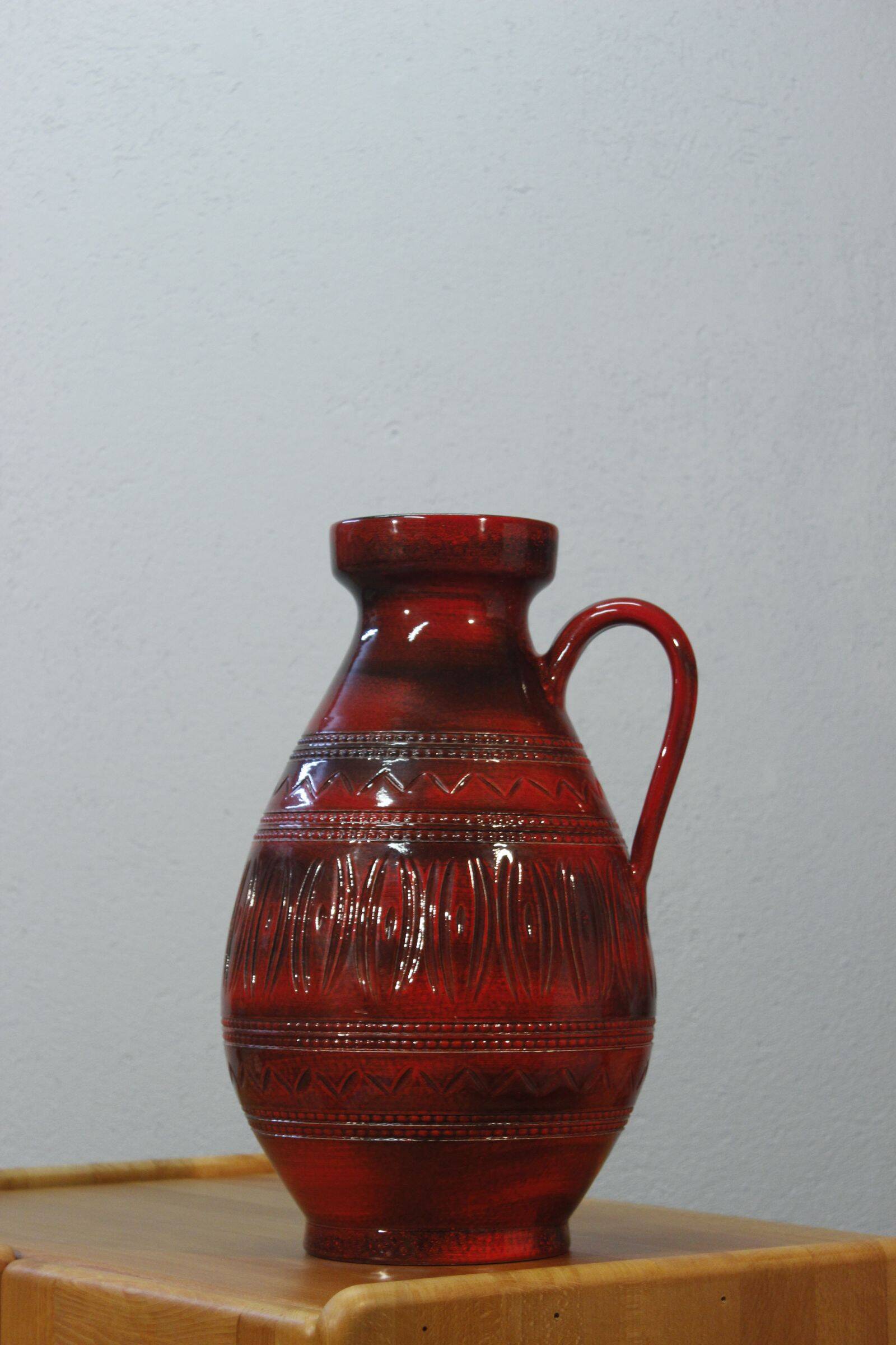 Large floor vase Ilkra Edel Keramik West Germany 1950s