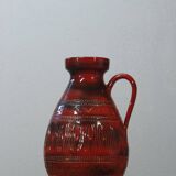 Large floor vase Ilkra Edel Keramik West Germany 1950s