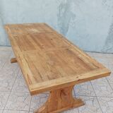 Solid pine farmhouse table