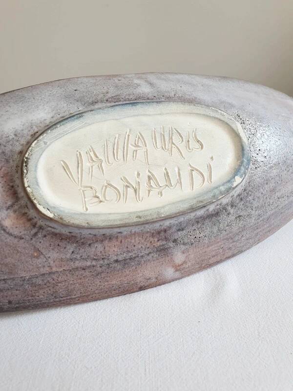 Ceramic bowl Vallauris 1960s