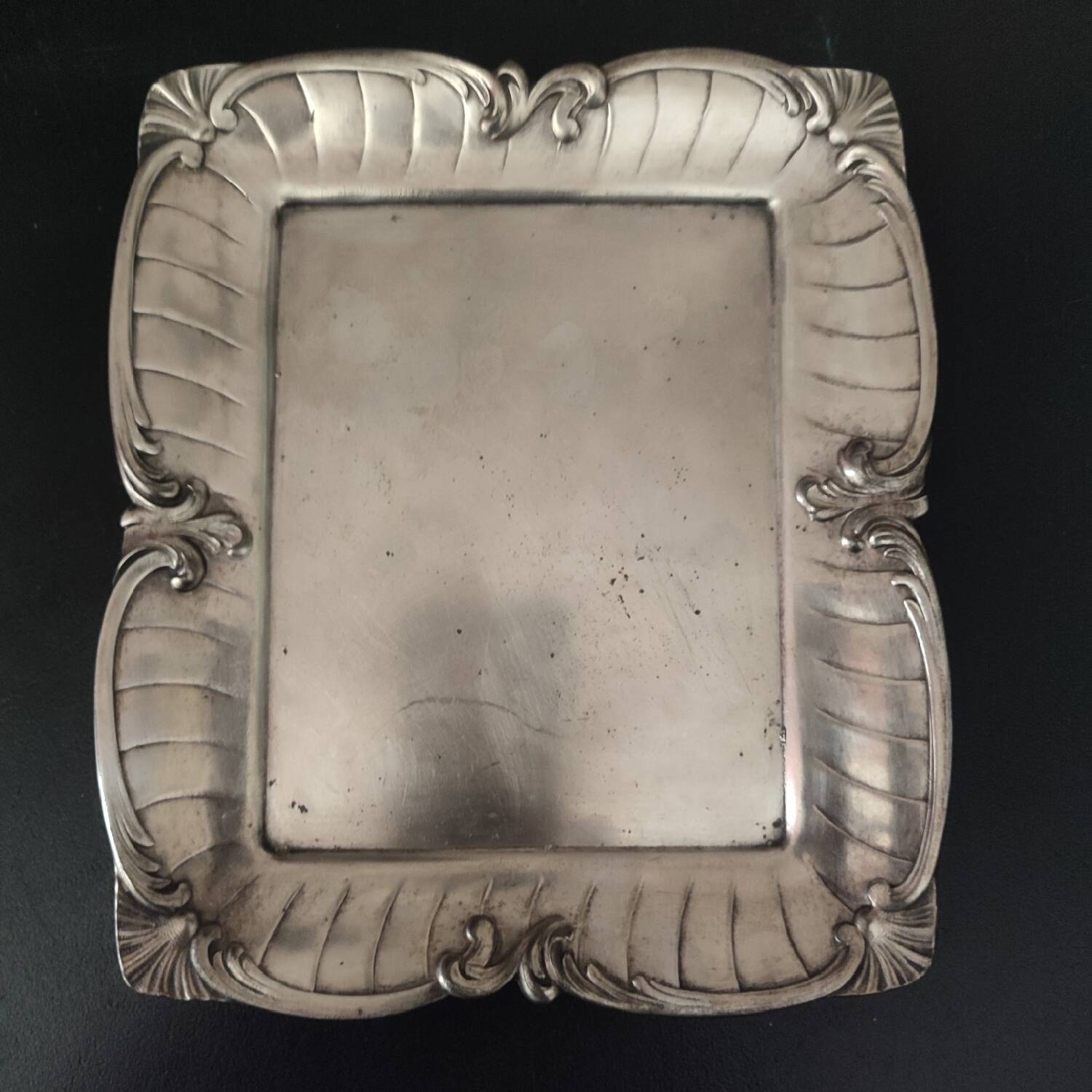 Small Gallia Christofle tray Art Deco motif